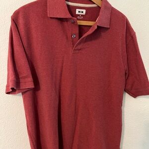 Joseph Abboud Deep Red Polo Shirt